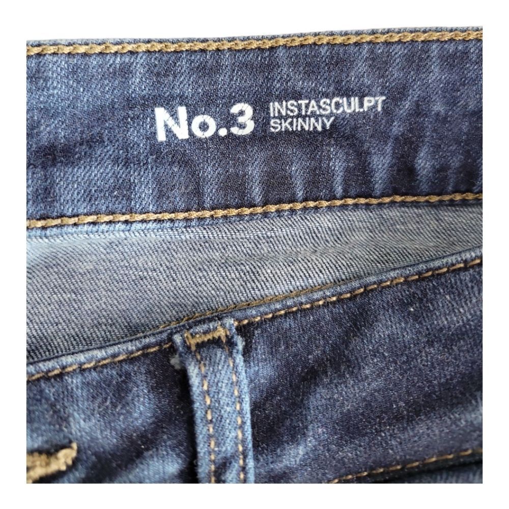 JAxDL DL1961 NO.3 Instasculpt Skinny Shattered Jeans Size 27 - Picture 4 of 10
